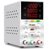 DC Power Supply Variable, 120V 3A Adjustable Switching Regulated DC