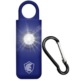 Spartan Defense - The Original Personal Safety Alarm for Women - Loud Siren, Strobe Light and Key Chain 2.0 Version (Navy Blue)