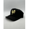 Gorra Big Boss // Puestos Quince Negra Gallo Dorado