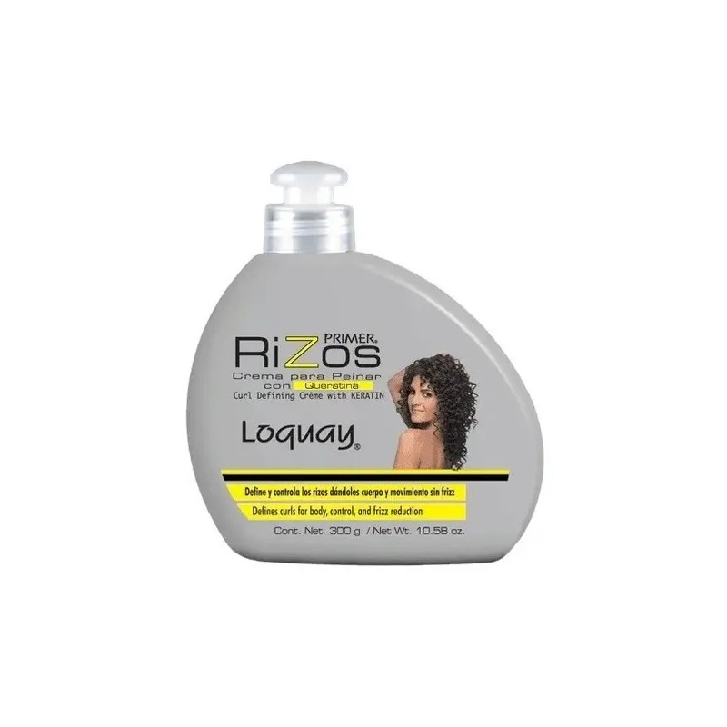 Primer Rizos Loquay Crema para peinar con Queratina