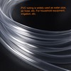 sourcing map Transparent PVC hose, plastic vinyl hose, 8 mm,