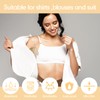 4 Pairs Underarm Sweat Pads Reusable Armpit Absorbing Guards Washable
