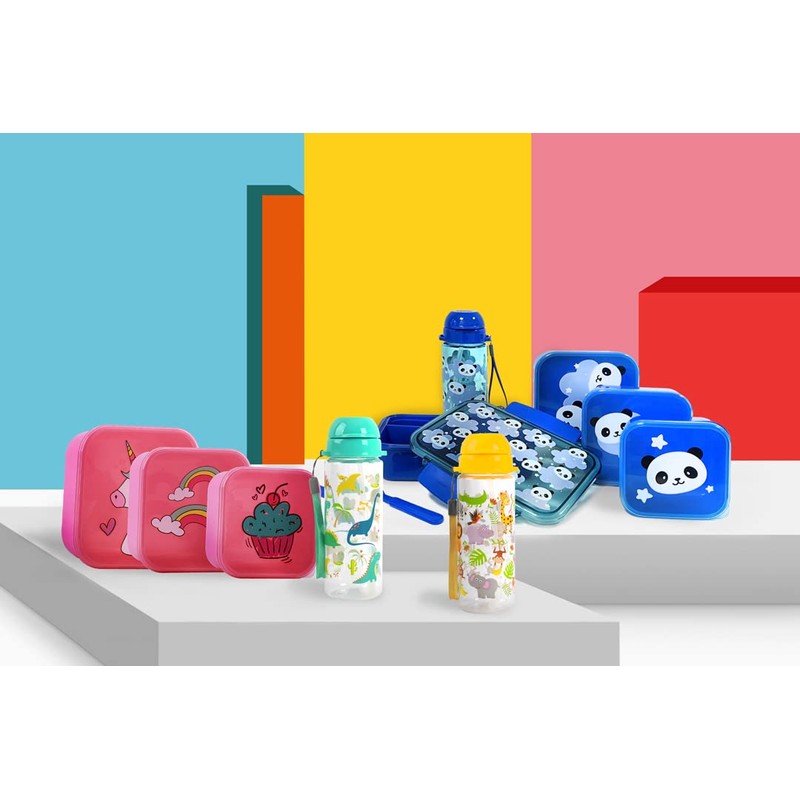 IDRINK® - Drinking Bottle 400 ml Children's Motif with Straw