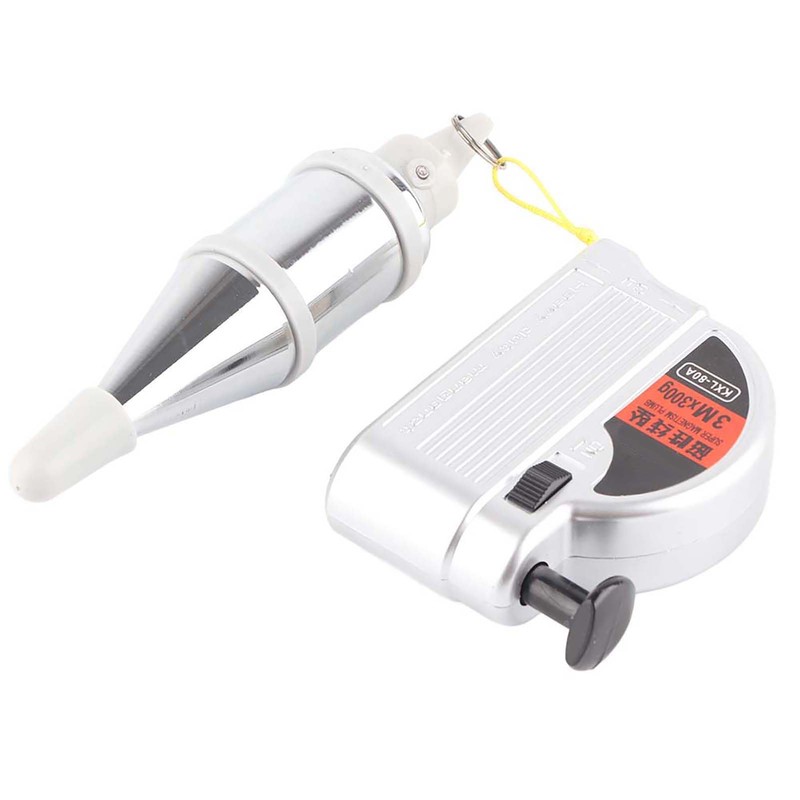 Magnetic Plumb Bob, Automatic Hanging Wire Hammer,Plumb Bob Setter 3/6m
