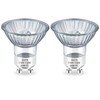 Rugfew GU10 Halogen Bulb 120V 50W Halogen Light Bulbs, GU10+C