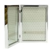 Lawrence Frames Metal Frame, Standard, Silver, 5x7 Double