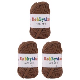 3 Pack Super Soft Weaving Yarn Crochet Thread Thick Chunky T Shirt Yarn for Knitting Blanket Handbag Purse DIY Crafts 300g