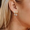 Rhinestone Bow Dangle Earrings for Women Gold Trendy Jewelry Gifts