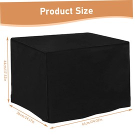 Griddle Cover 24x17x14 Inch Small Grill Cover for Outdoor Grill Portable Waterproof & Dustproof Outdoor Griddle Cover for Garden Courtyard BBQ Picnic Supplies Griddle Covers Outdoor Griddle Cover SMA