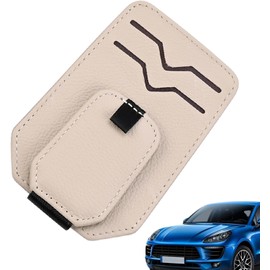 Genérico Sujetador de Gafas de Sol para Clip de la Visera del Coche Accesorios Magnéticos para Interior De Automóvil Clips de Visera para Gafas de Sol de Coche para SUV, Camión, Sedán,