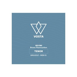 Worth Brown by Vosta Fluorocarbon Tenor Ukulele Strings - High G