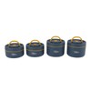 Bento Lunch Box Round with Lid Bag Leakage Proof Stainless