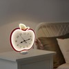 jXIN 12 Inch Apple Shaped Novelty Fun Shaped Wall Clock,