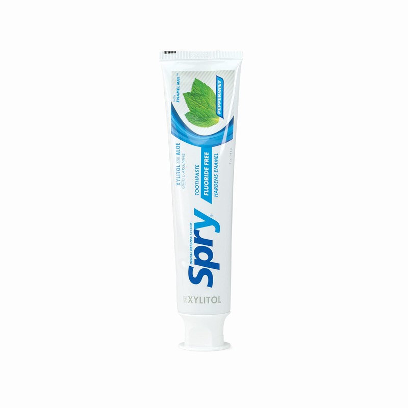 Spry Natural Xylitol Toothpaste 5oz for Adults and Kids -