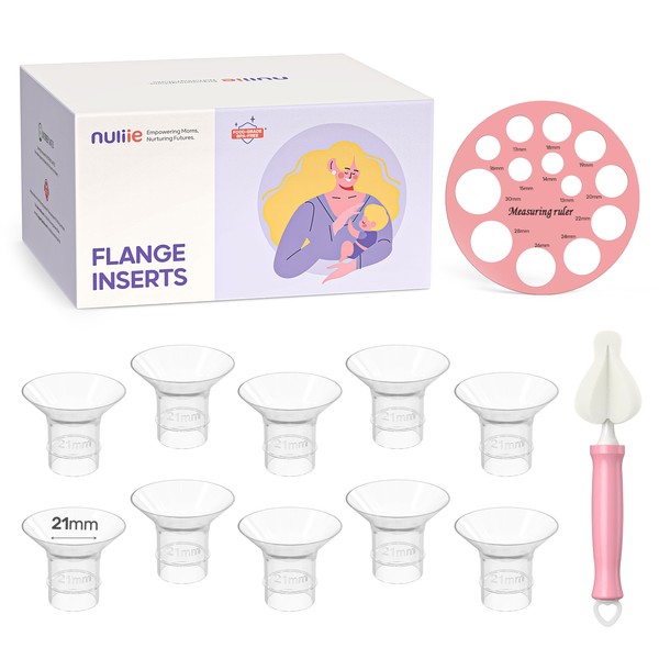 Nuliie 10PCS 21mm Flange Inserts for 24mm Flange/Shield of Most