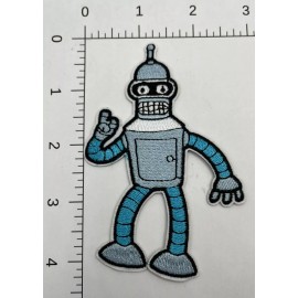 Unbranded Bender Futurama Fry Zoidberg Iron-On Embroidered Patch #710