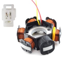 Area1 Replacement Alternator Stator for 50 cc. Compatible with Speedfight 3 Speedfight 4, Jet Force C-Tech, New Vivacity from 08, Django, Ludix, Kisbee