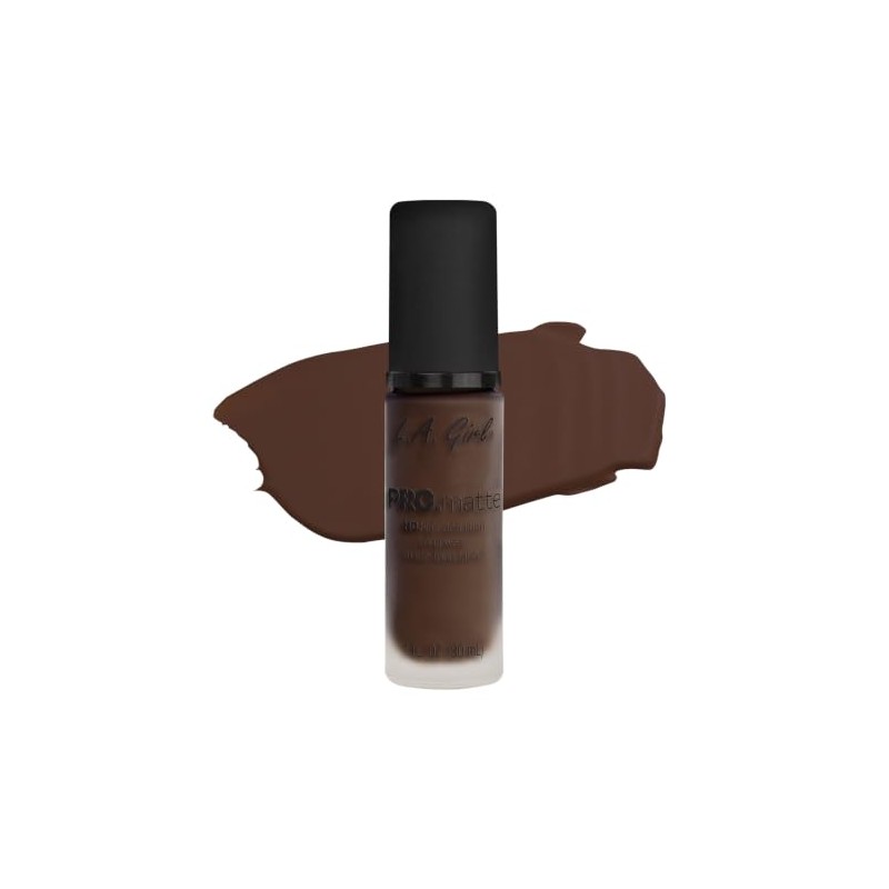Girl Pro Matte Maquillaje Liquido Ebony