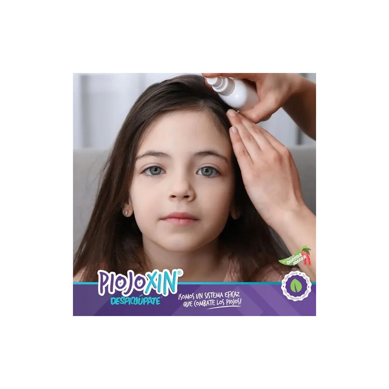 Kit Anti Piojos Piojoxin Shampoo Peine Gel Solución