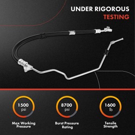 A-Premium Power Steering Hose Pressure Line Hose Assembly Compatible with Acura MDX 2007 2008 2009 V6 3.7L