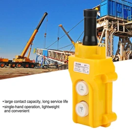 COB-61 Hoist Push Button Switch Crane Chain Lift Suspension Regulator Rainproof