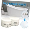 DOITOOL Fast-Drying Ceramic Repair Paste Kit for Tile Repair Fix