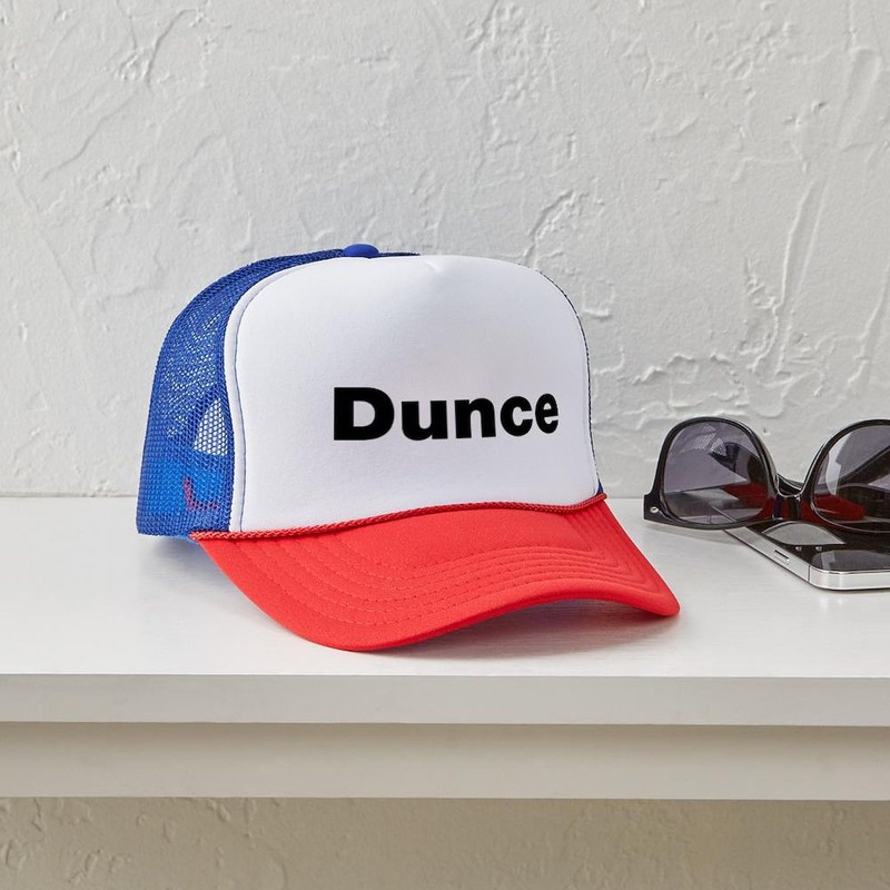 CafePress Dunce Snapback Trucker Hat