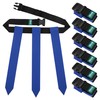 Hilhook Flag Football Belts, 7 Players Adjustable Flag Football Flags