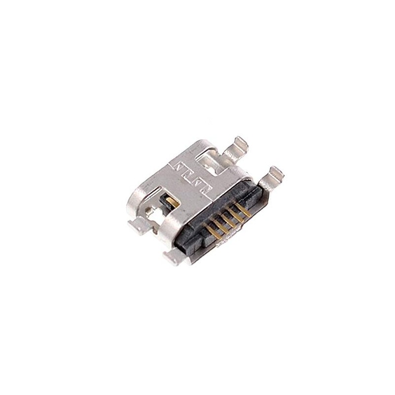 Oiyagai 10 PCS Micro USB Female Socket 180 Degree 5-Pin