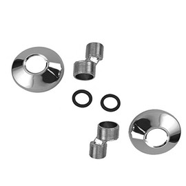 Shower Bath Tap Reducer Connector Offset 1/2 Inch x 3/4 Inch