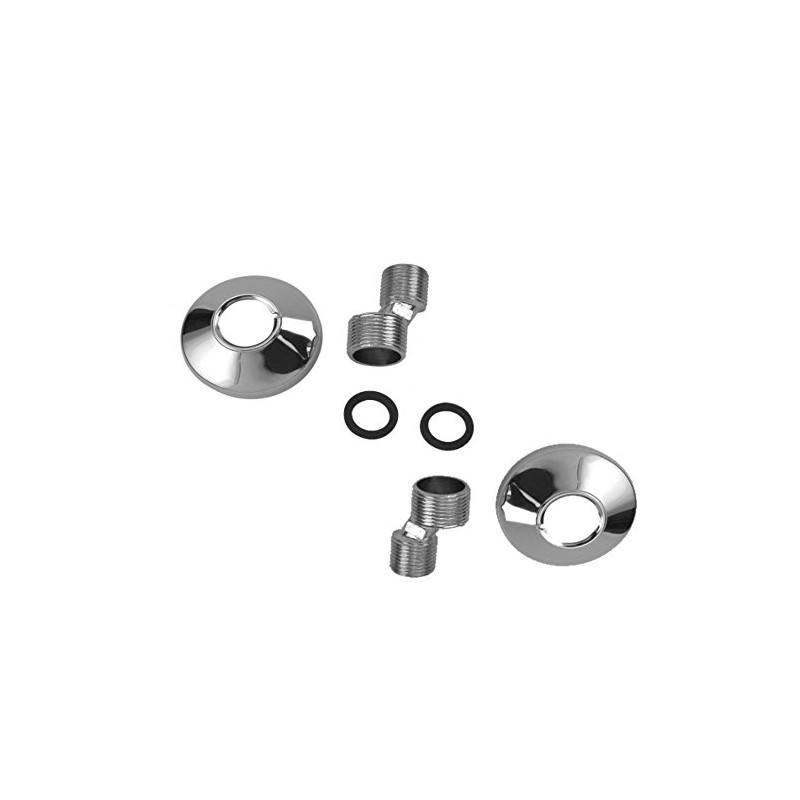 Shower Bath Tap Reducer Connector Offset 1/2 Inch x 3/4