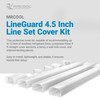 MrCool LineGuard 4.5" Line Set Cover - 12 ft