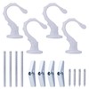 AIEX 4 Sets Ceiling Hooks, Plant Hooks for Ceiling with