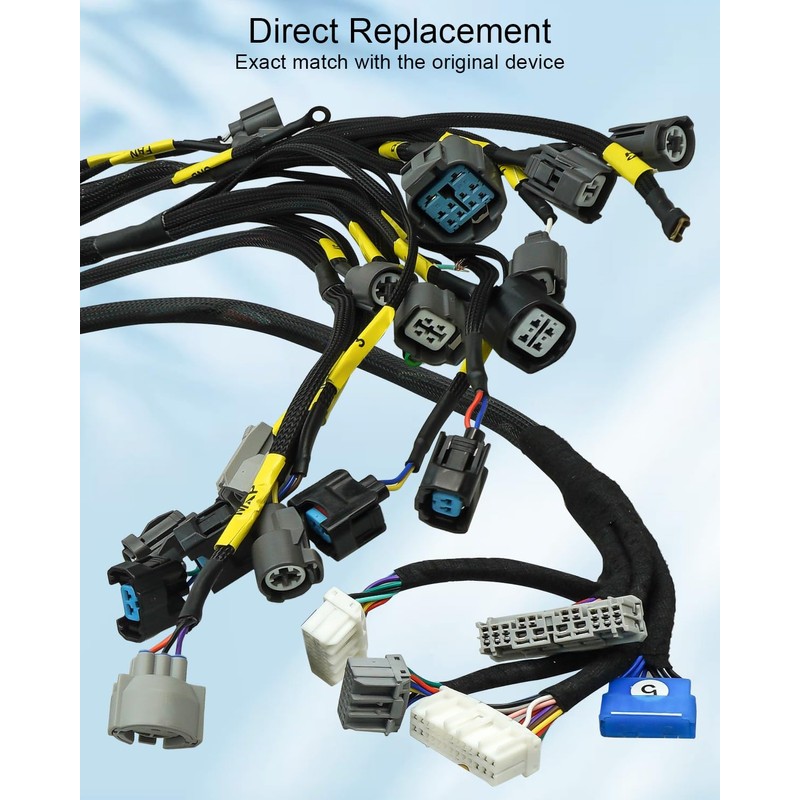 Tucked Engine Harness Replace CNCH-OBD2-1 CNCHOBD21 Fit for Honda Civic