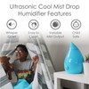 Crane Ultrasonic Cool Mist Humidifier for Bedroom, Baby Nursery, Kids