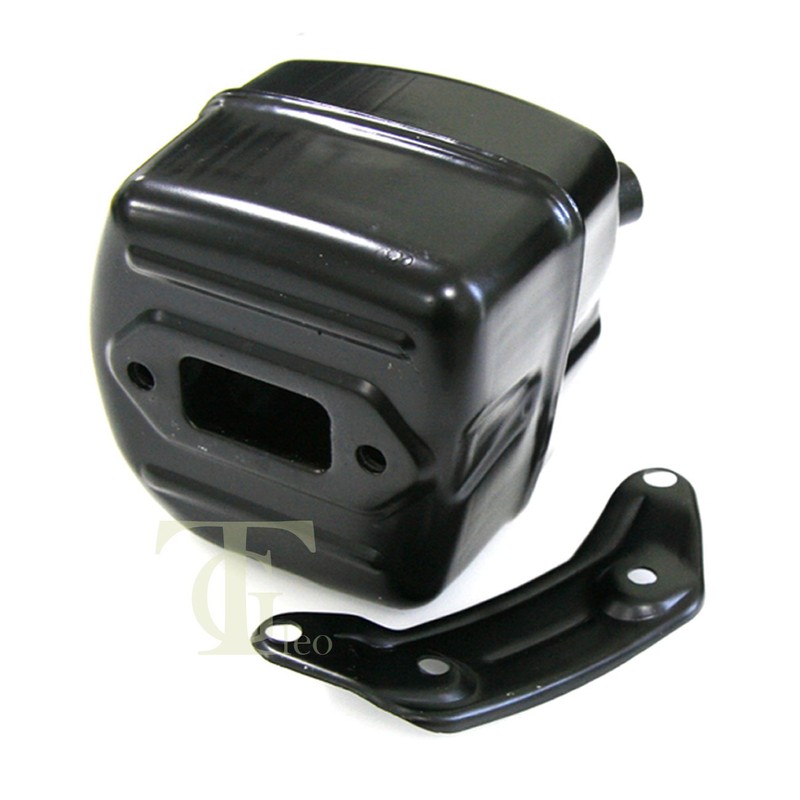 JRL Muffler Exhaust Silencer with Gasket Bracket Fit for Husqvarna