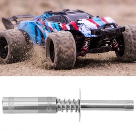 Dilwe Aluminium Alloy Glow Plug Igniter 1/10 RC Accessory Suitable for HSP 80103 Oil Trucks (Titanium)