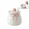 Seyont 3.1 Inch Ceramic Spice Jar - Sugar Bowl with