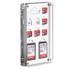 AODUKE 10 Slot Transparent Magnetic mini SIM and Micro SD