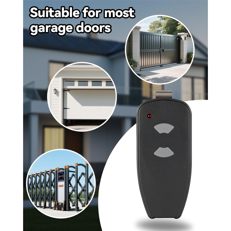 Upgrade Garage Door Opener Remote for Marantec Harrison Martin M3-2312,