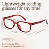 NOVIVON reading glasses Red 2.25