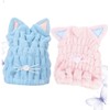 minkissy Toalla De Secado Para El Cabello Gorro De Absorción