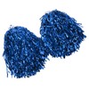 2PCS Cheerleading Pom Poms with Hard Handle Handheld Party Shakers