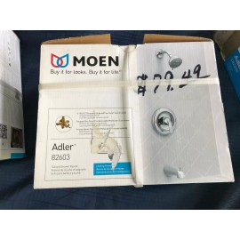 Moen 82603 Faucet,Adler, Chrome, Single Handle Tub/Shower Faucet