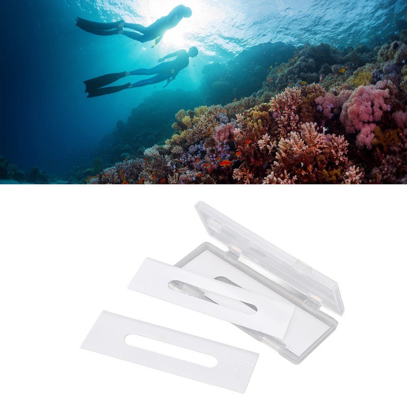 3PCS Underwater Cutter Blade Ceramic Efficient High Hardness Easy to