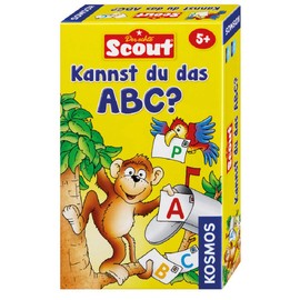 Scout - Kannst du das ABC?: Tierisches Merkspiel. Mitbringspiel für 2-4 Spieler