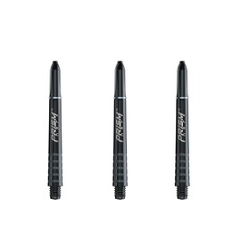 Winmau Prism Force - Cañas para dardos (36 mm), color negro
