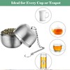 TRHDFW Tea Infuser for Loose Tea,Stainless Steel Tea Infuser Mesh