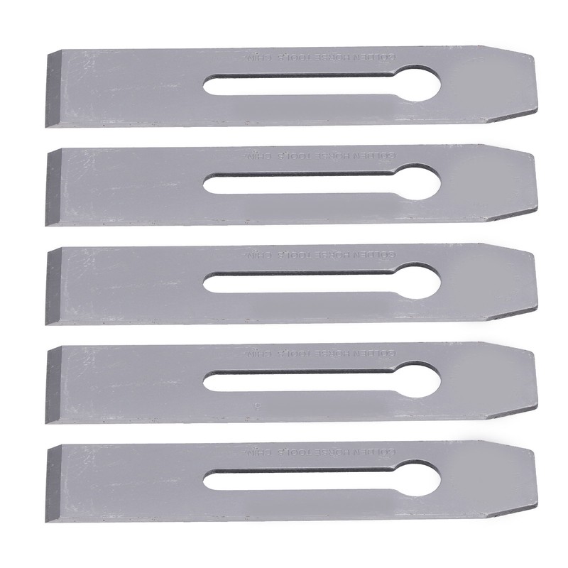 5Pcs Planer Blades Steel 38mm Portable Knife Replacement Accessories for