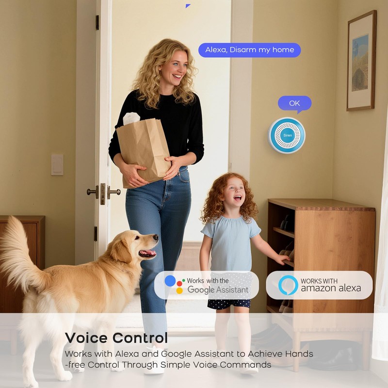 XNY Smart Home Security Systems, Wireless Home alarm systems with